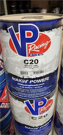 VP Heartland C20 Racing Fuel 5GL Pail (lot of 9)