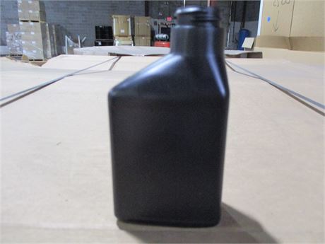 8 OZ BLACK 28 MM OFFSET NECK BOTTLE 302702104900