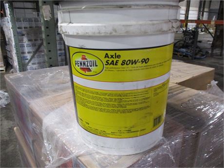 PENNZOIL AXLE SAE 80W90 PAIL