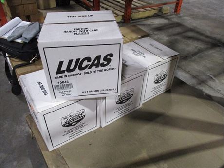 LUCAS SAE 80W90 GEAR LUBE 4/1 GAL CASE