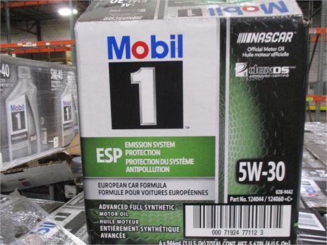 MOBIL 1 ESP 5W30 6/1 QT CASE