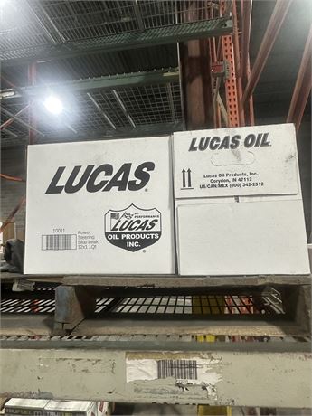 LUCAS POWER STEERING STOP LEAK 12/12 OZ CASE